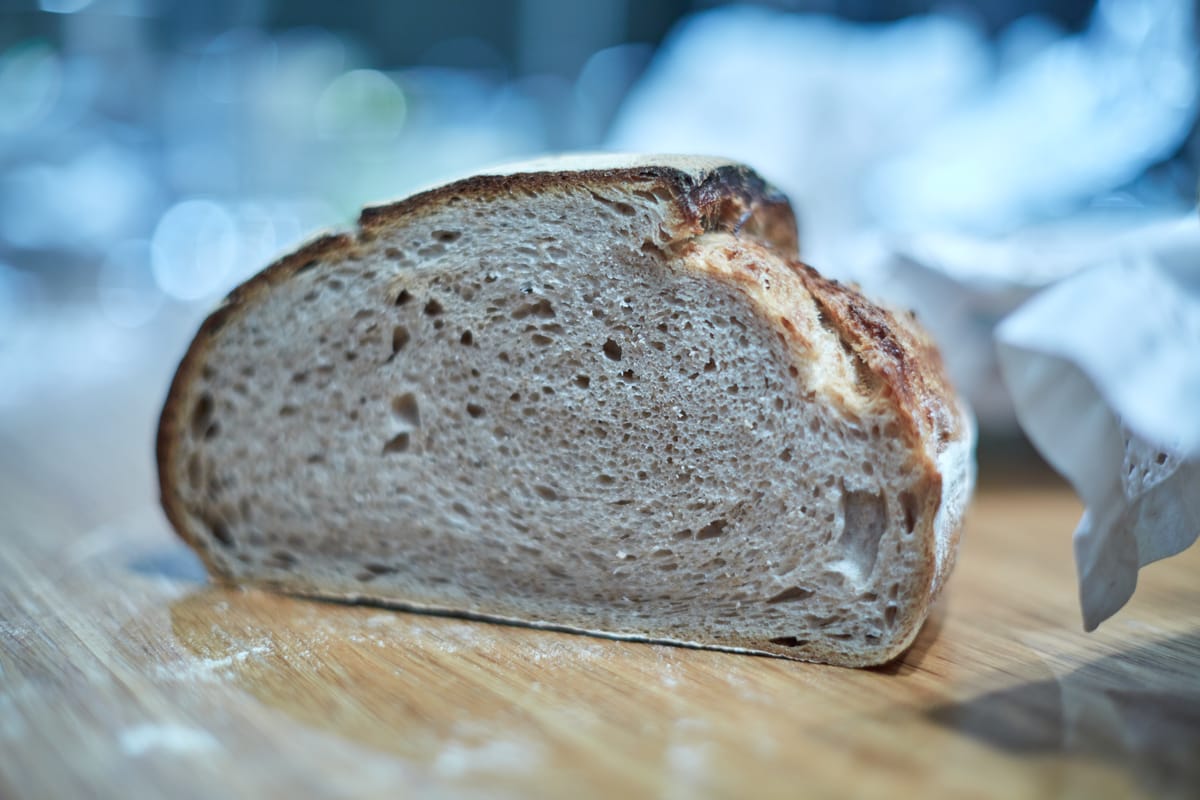 Weizenmischbrot mit Champagner Roggen