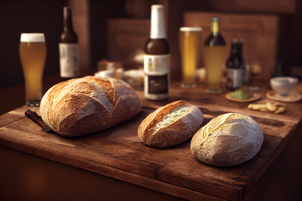 Agenda eines Brotbackkurses für ein entspanntes Wochenende mit Bier und Wein